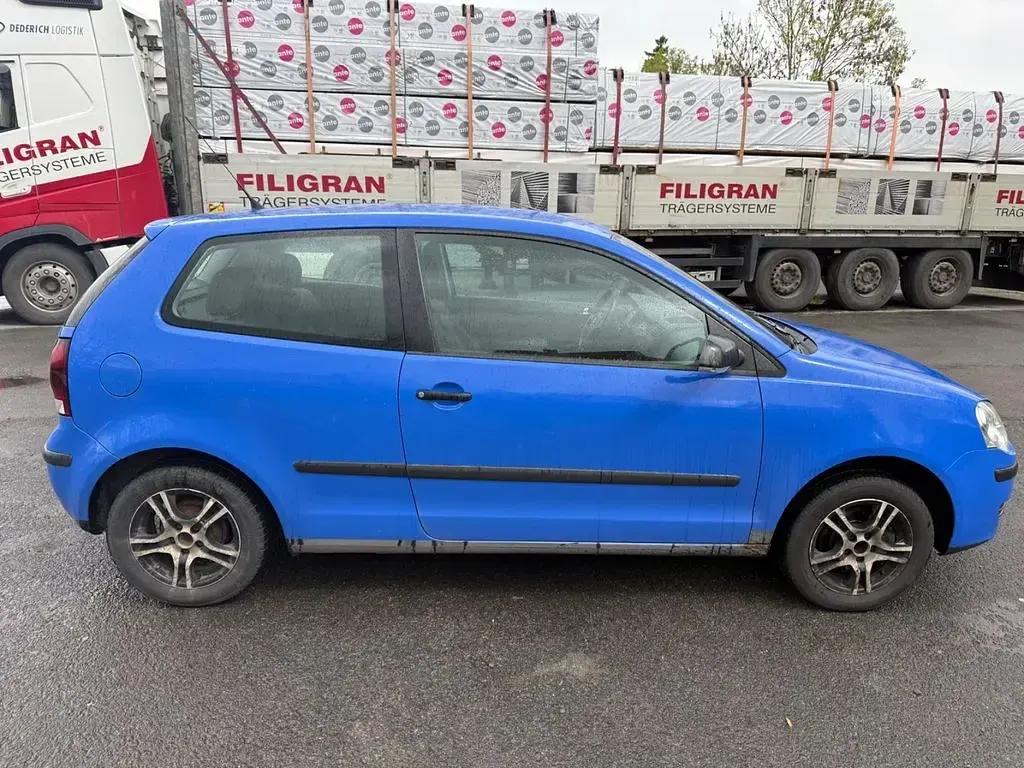 Gebraucht VW Polo Trendline 80 PS (58 kW) 2009 Blau Kleinwagen