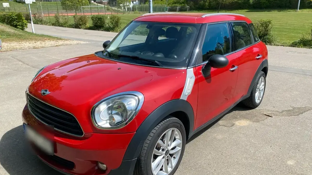 Second-hand Mini Cooper D Countryman 2015 Roșu SUV