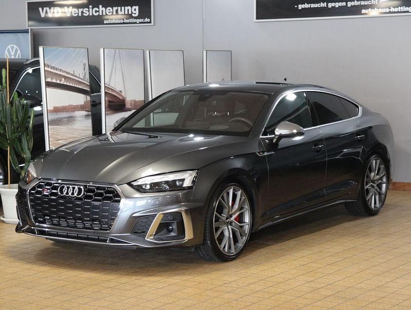 Daytonagrau perleffekt Gebraucht 2020 Audi S5 Sportback Ambiente Kleinwagen | 52.000 € (Teuer) - Bild 1/4