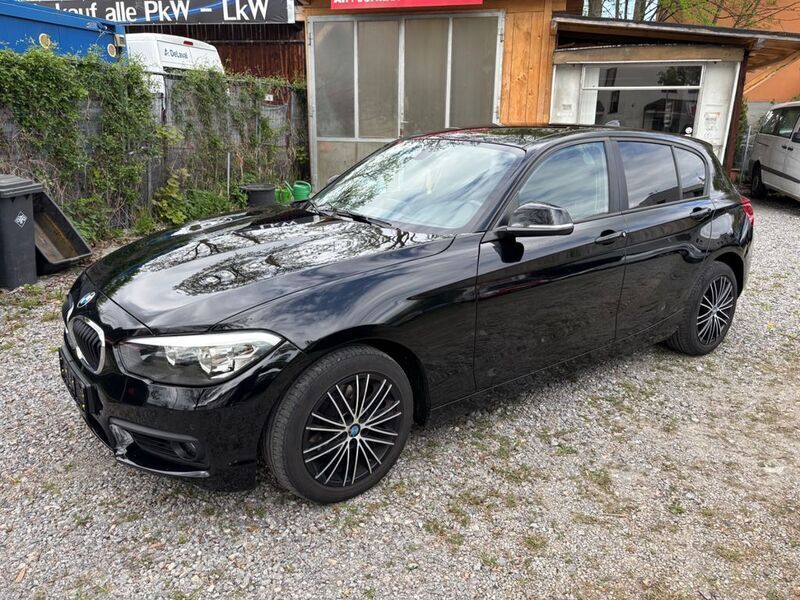 Gebraucht BMW 116 Advantage 109 PS (80 kW) 2016 Schwarz Kleinwagen