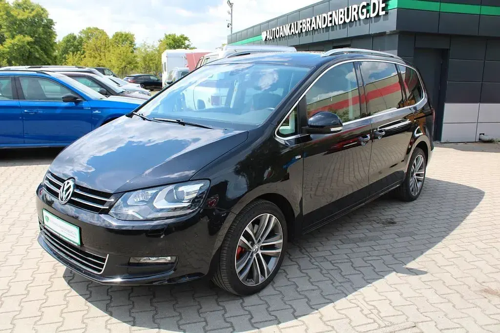 Gebraucht VW Sharan Cup 140 PS (102 kW) 2014 Schwarz Van / Kleinbus