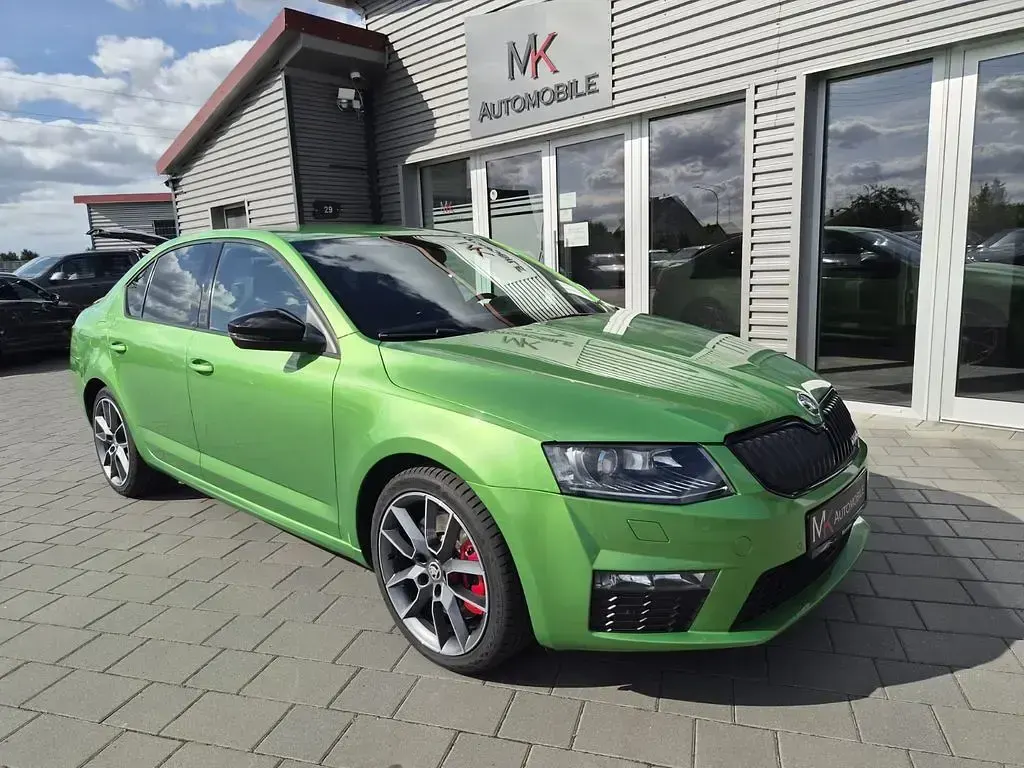 Gebraucht Skoda Octavia RS 220 PS (161 kW) 2014 Grün Kombi