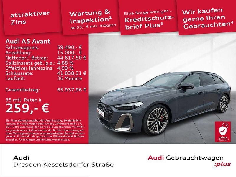 Magnetgrau Gebraucht 2024 Audi A5 Sport Coupé | 54.490 € (Etwas zu teuer) - Bild 1/4
