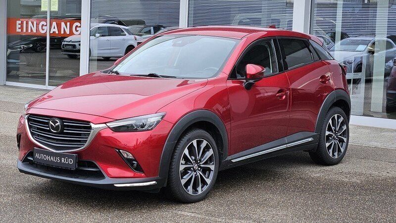 Rot Gebraucht 2019 Mazda CX-3 Sports-Line SUV | 18.900 € (Fairer Preis) - Bild 1/3
