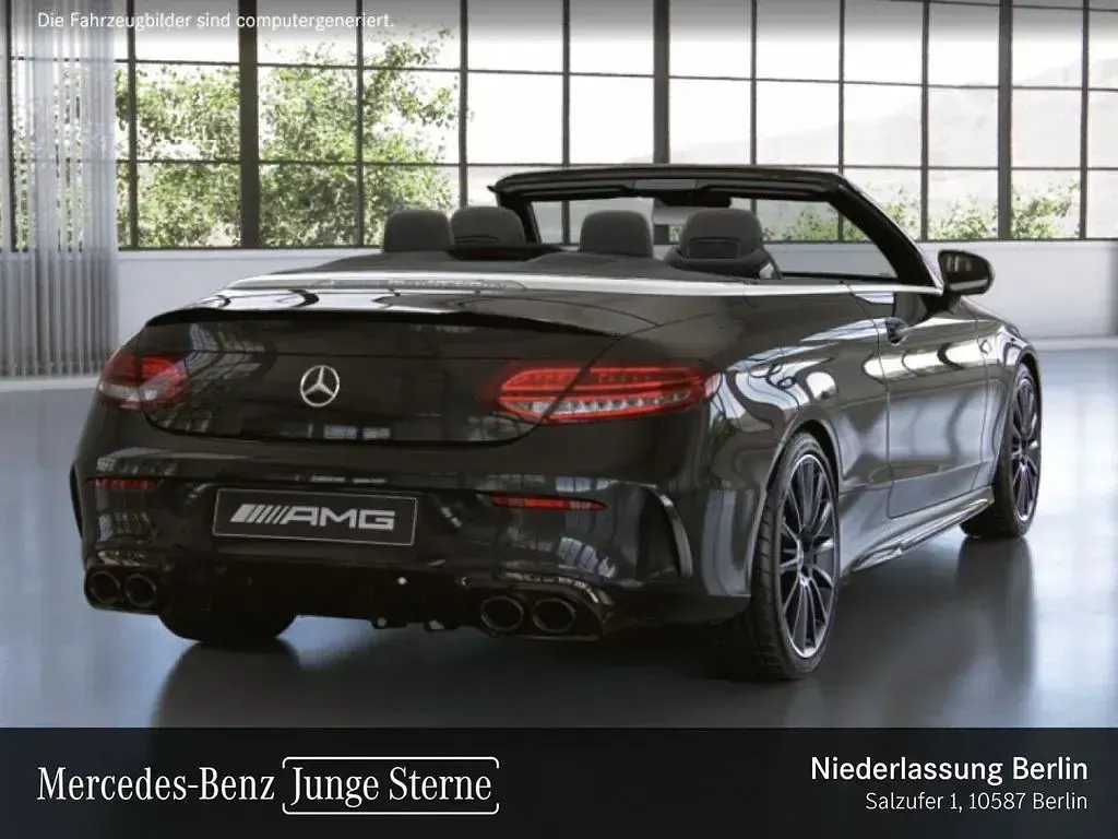 Gebraucht Mercedes C43 AMG AMG 390 PS (286 kW) 2022 Schwarz Cabrio