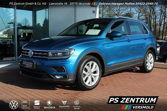 Second-hand VW Tiguan Join 150 CP (110 kW) 2018 Albastru SUV