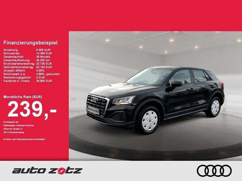Gebraucht Audi Q2 150 PS (110 kW) 2023 Schwarz SUV
