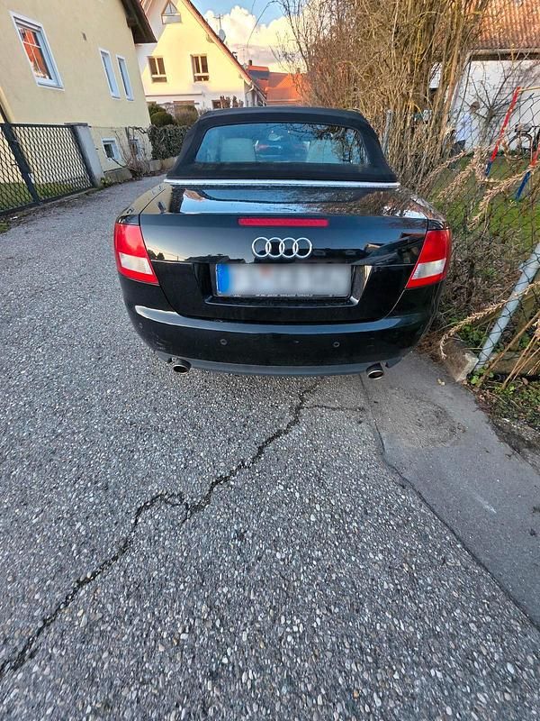 Gebraucht Audi A4 Cabriolet 170 PS (125 kW) 2002 Schwarz Cabrio