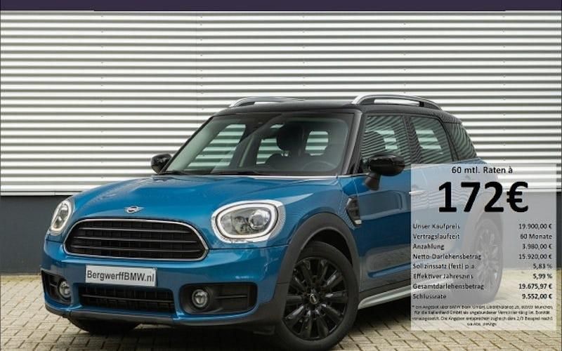Blau Gebraucht 2020 Mini Cooper D Countryman Essential SUV | 19.900 € (Guter Preis) - Bild 1/4