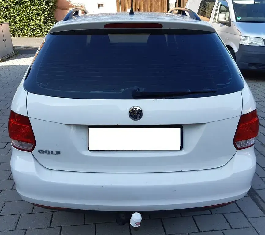 Gebraucht VW Golf VI Trendline 80 PS (58 kW) 2009 Weiß Kleinwagen