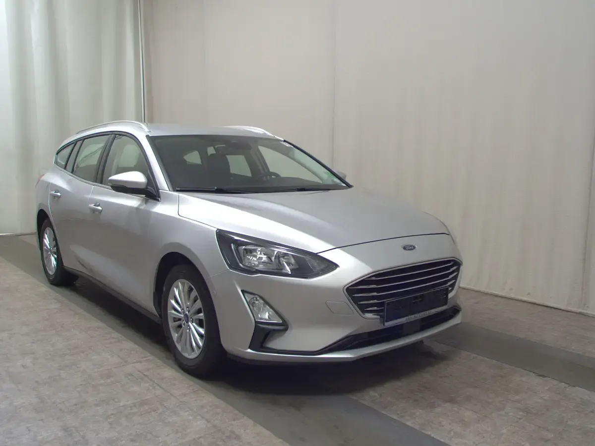 Brugt Ford Focus Titanium 125 HK (91 kW) 2021 Sølv Stationcar
