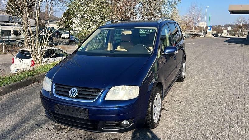 Gebraucht VW Touran Highline 150 PS (110 kW) 2004 Blau Van / Kleinbus