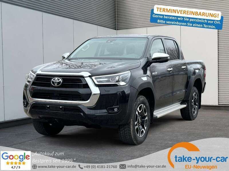 Schwarz Neu 2025 Toyota HiLux Executive Abholung | 51.790 € (Fairer Preis) - Bild 1/4