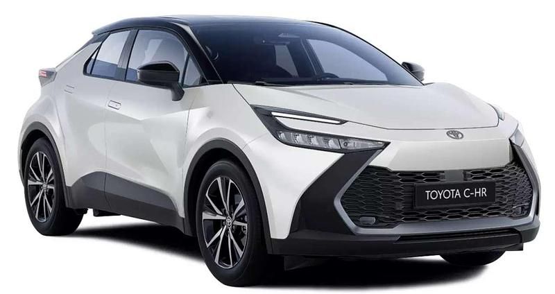 Neu Toyota C-HR 140 PS (102 kW) 2025 Platinumweiß perleffekt/ dach SUV