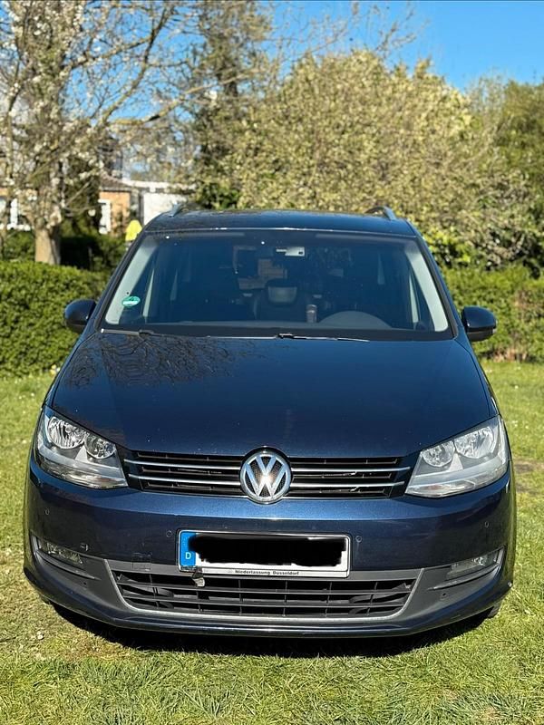 Gebraucht VW Sharan 140 PS (102 kW) 2012 Blau Van / Kleinbus