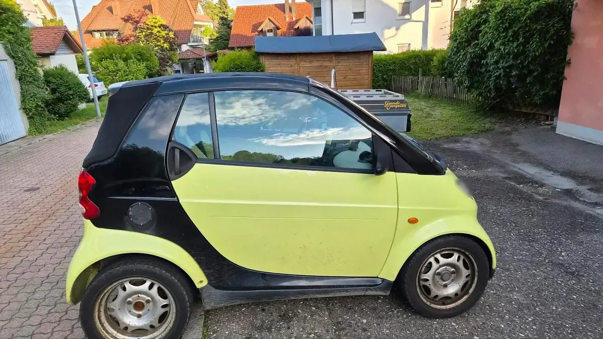 Gebraucht Smart ForTwo Cabrio 41 PS (30 kW) 2001 Grün Cabrio