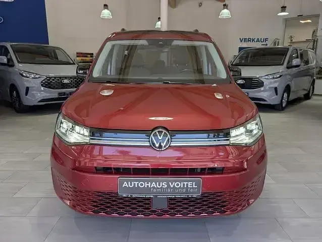 Gebraucht VW Caddy Move 122 PS (89 kW) 2021 Rot Van / Kleinbus