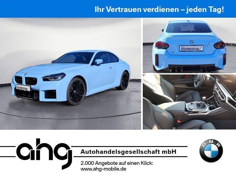 Blau Gebraucht 2024 BMW M2 Shadowline Coupé | 53.750 € (Superpreis) - Bild 1/4