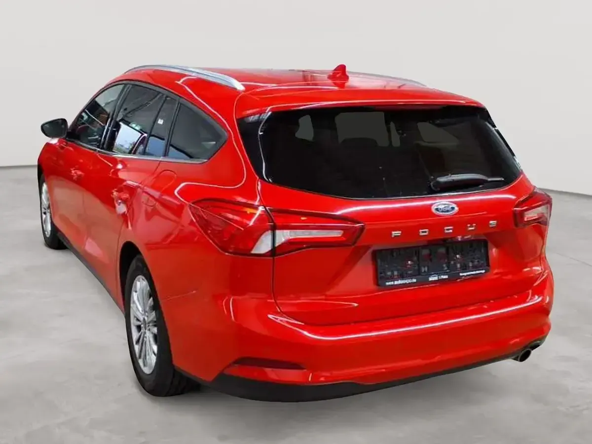 Brugt Ford Focus Titanium 120 HK (88 kW) 2020 Rød Stationcar