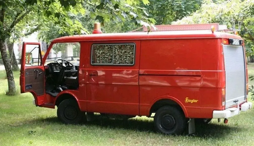 Gebraucht VW LT 90 PS (66 kW) 1985 Rot Van / Kleinbus