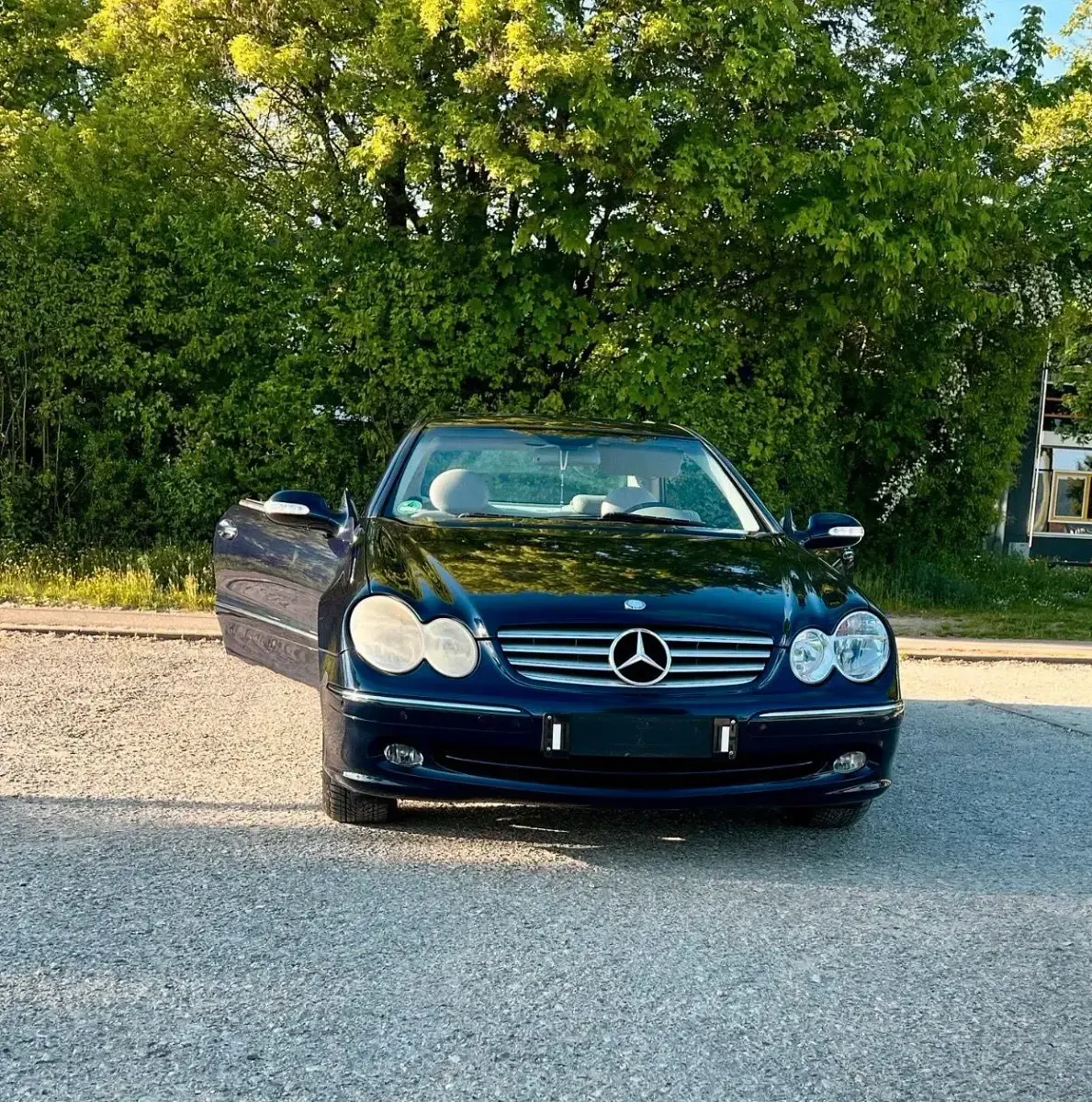 Gebraucht Mercedes CLK320 218 PS (160 kW) 2002 Schwarz Coupé