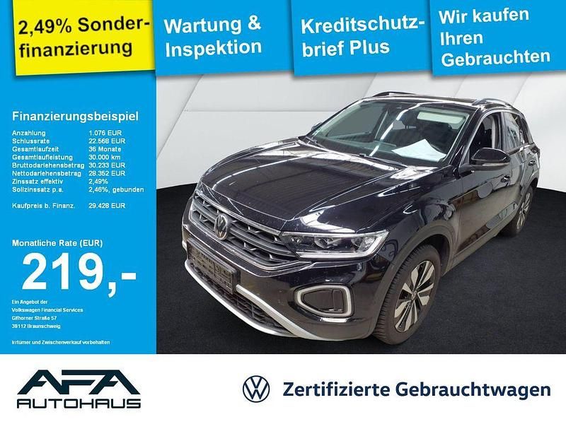 Deep black perleffekt Gebraucht 2025 VW T-Roc Goal SUV | 29.428 € (Guter Preis) - Bild 1/3