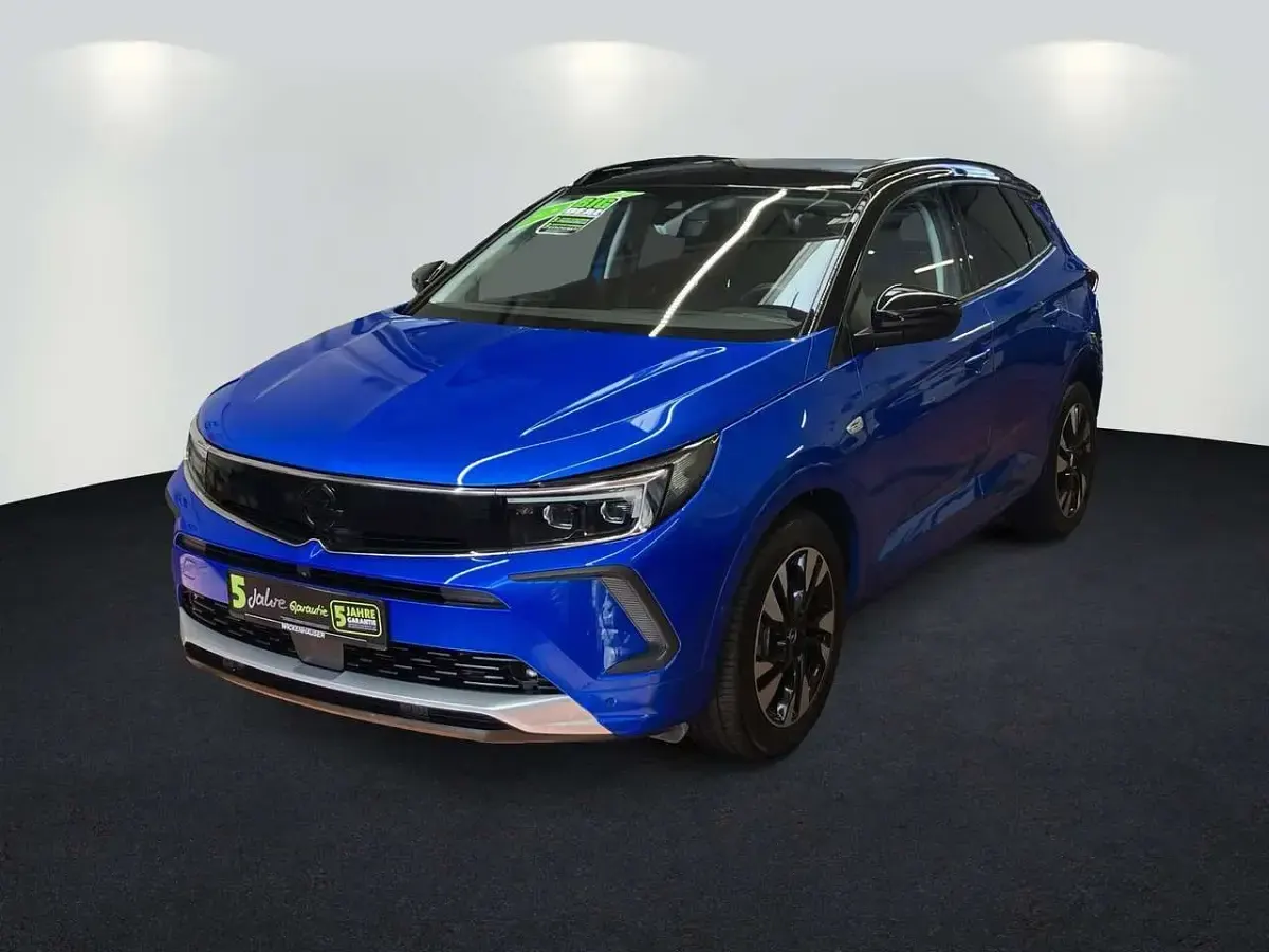 Gebraucht Opel Grandland X Ultimate 224 PS (164 kW) 2022 Kobalt blau/vertigo blau SUV