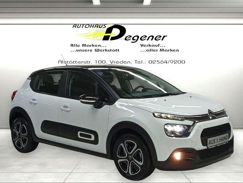Weiß Gebraucht 2021 Citroën C3 Shine Kleinwagen | 13.996 € (Etwas zu teuer) - Bild 1/4