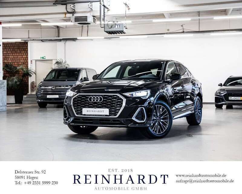 Mythosschwarz metallic Gebraucht 2022 Audi Q3 Sportback S-Line SUV | 32.360 € - Bild 1/1
