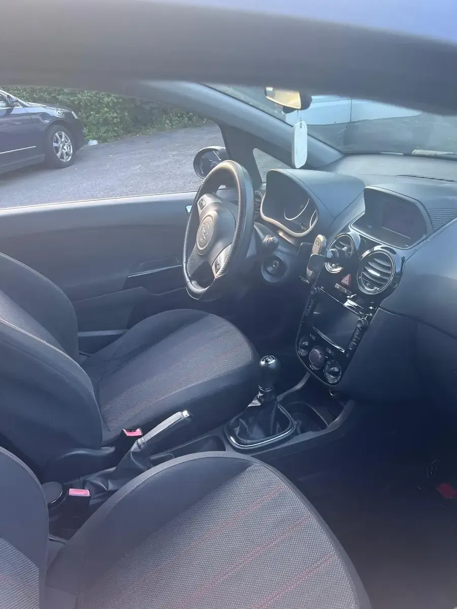 Gebraucht Opel Corsa 2007 Schwarz Kleinwagen