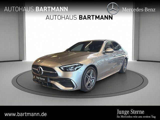 Mojavesilber Gebraucht 2024 Mercedes C300 AMG Limousine | 45.123 € (Fairer Preis) - Bild 1/4