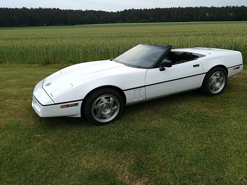 Schwarz Gebraucht 1991 Corvette C4 Cabrio | 18.999 € - Bild 1/4