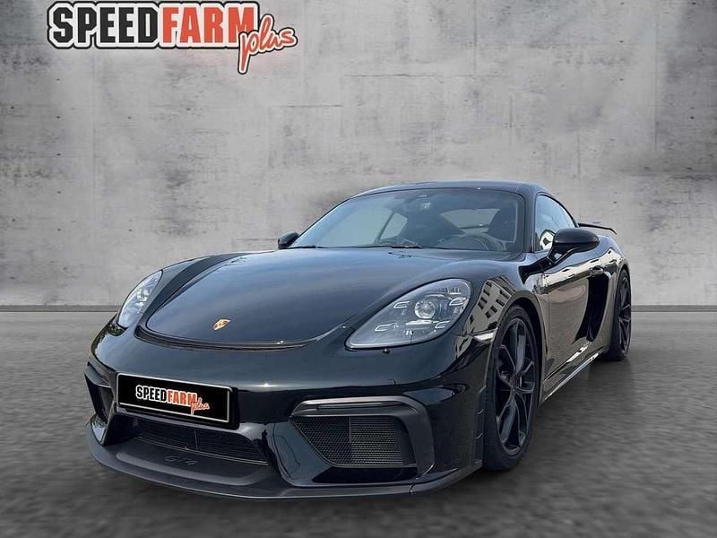 Tiefschwarz Gebraucht 2020 Porsche Cayman GT4 Coupé | 104.999 € (Fairer Preis) - Bild 1/4