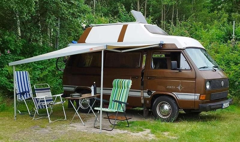 Braun Gebraucht 1982 VW T3 Van | 14.500 € - Bild 1/4