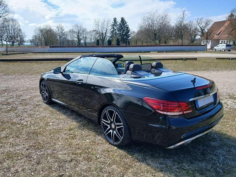 Usata Mercedes E350 252 CV (185 kW) 2013 Nero Cabrio