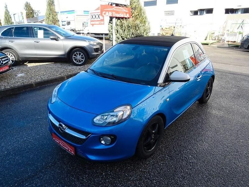 Blau Gebraucht 2017 Opel Adam Open Air Kleinwagen | 5.990 € (Superpreis) - Bild 1/4
