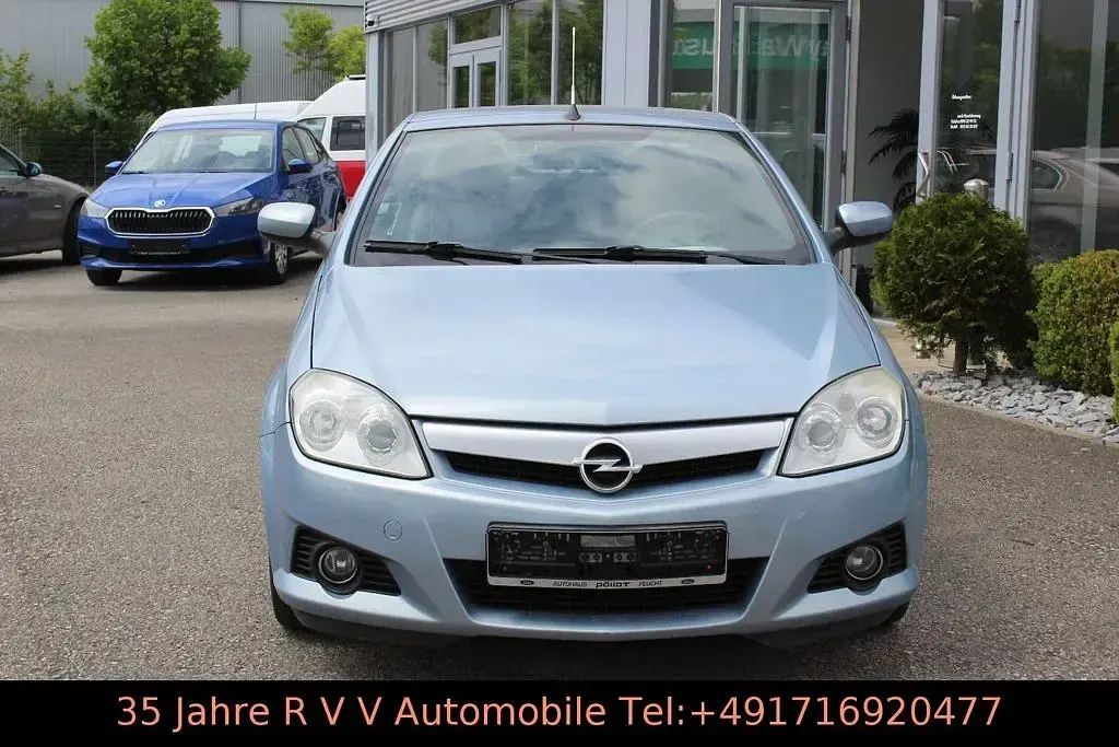 Gebraucht Opel Tigra Sport 125 PS (91 kW) 2006 Blau Cabrio
