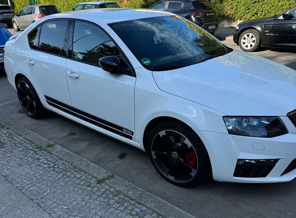 Gebraucht Skoda Octavia RS 220 PS (161 kW) 2015 Weiß Limousine
