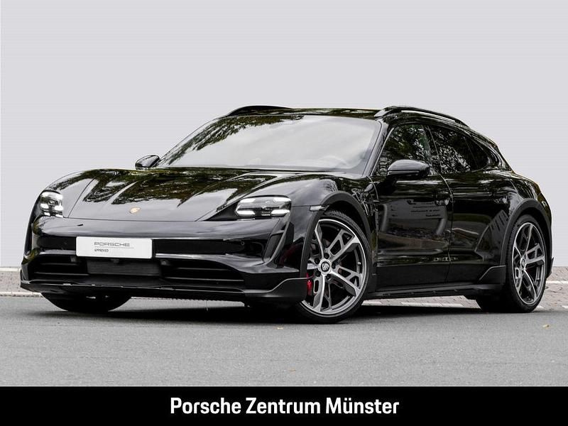 Schwarz Gebraucht 2022 Porsche Taycan 4S Cross Turismo Limousine | 79.800 € (Teuer) - Bild 1/4