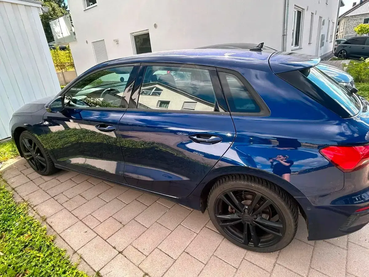 Gebraucht Audi A3 S-Line 110 PS (80 kW) 2020 Blau Limousine