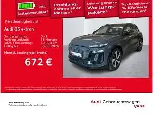 Gebraucht Audi Q6 e-tron 225 kW (306 PS) 2025 Grau (g5 magnetgrau) SUV