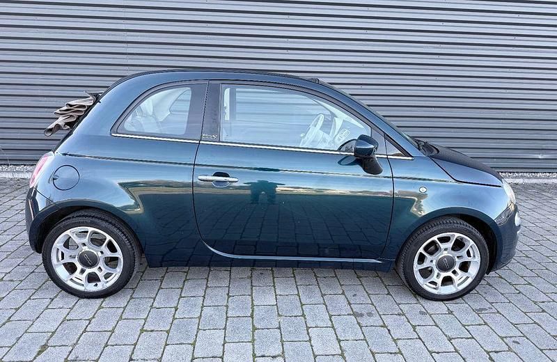 Gebraucht Fiat 500 Lounge 69 PS (50 kW) 2013 Blau Cabrio