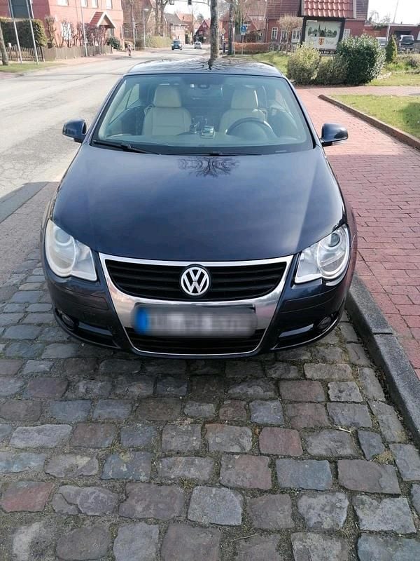 Gebraucht VW Eos 140 PS (102 kW) 2007 Blau Cabrio