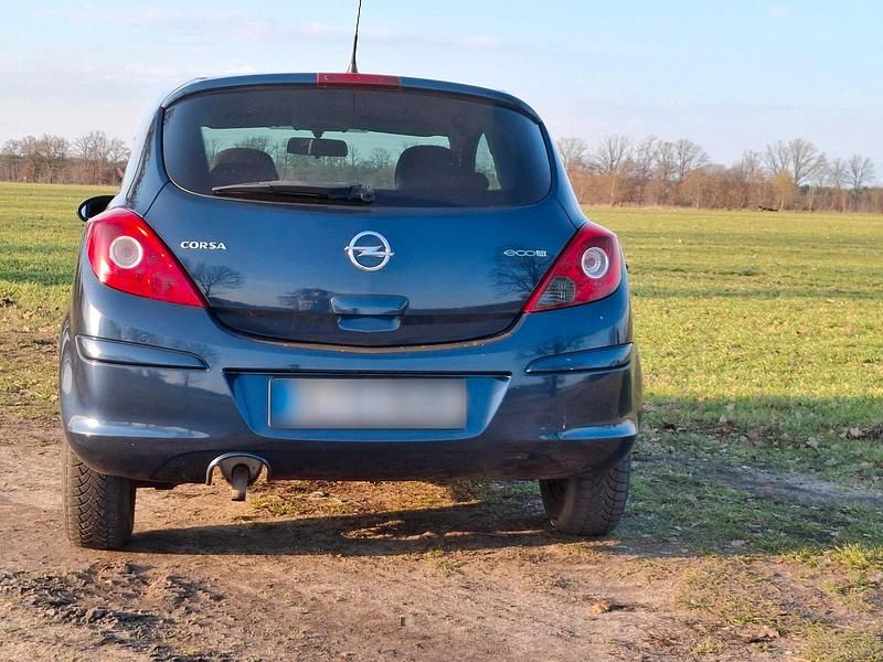 Gebraucht Opel Corsa Satellite 69 PS (50 kW) 2011 Blau Kleinwagen