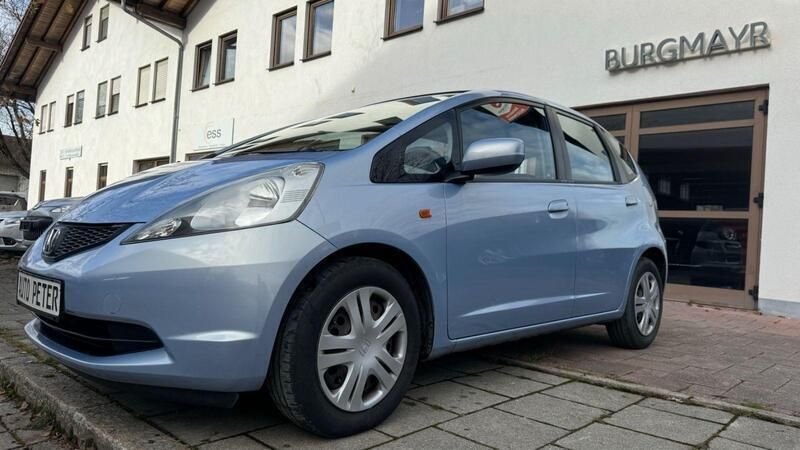 Sherbet blue m. Gebraucht 2009 Honda Jazz Trend Kleinwagen | 2.999 € (Guter Preis) - Bild 1/4