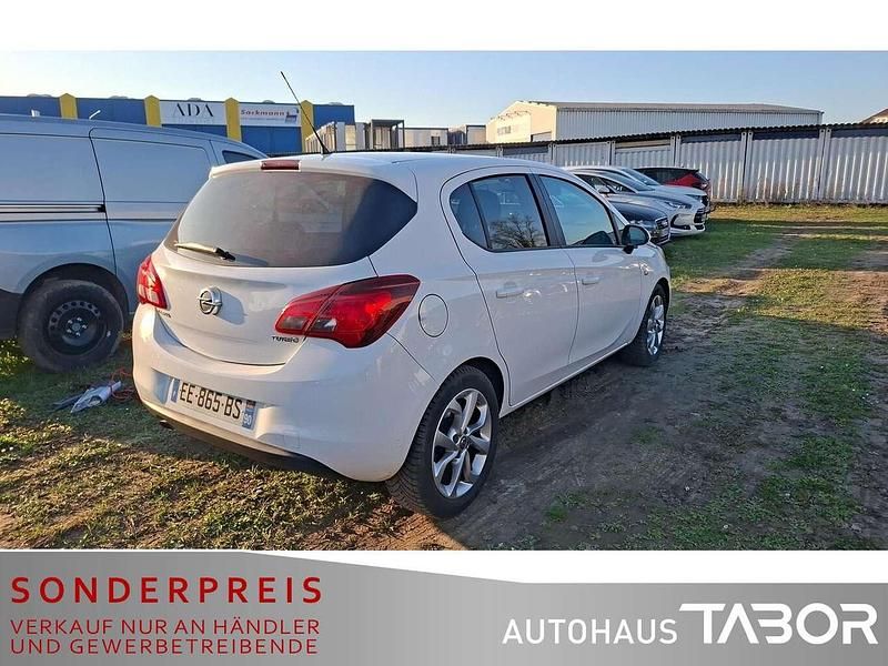 Gebraucht Opel Corsa Edition 101 PS (74 kW) 2015 Schneeweiss/summitwhite/arctic Kleinwagen