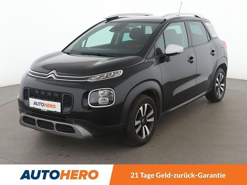 Schwarz Gebraucht 2019 Citroën C3 Aircross PureTech SUV | 11.460 € (Fairer Preis) - Bild 1/3