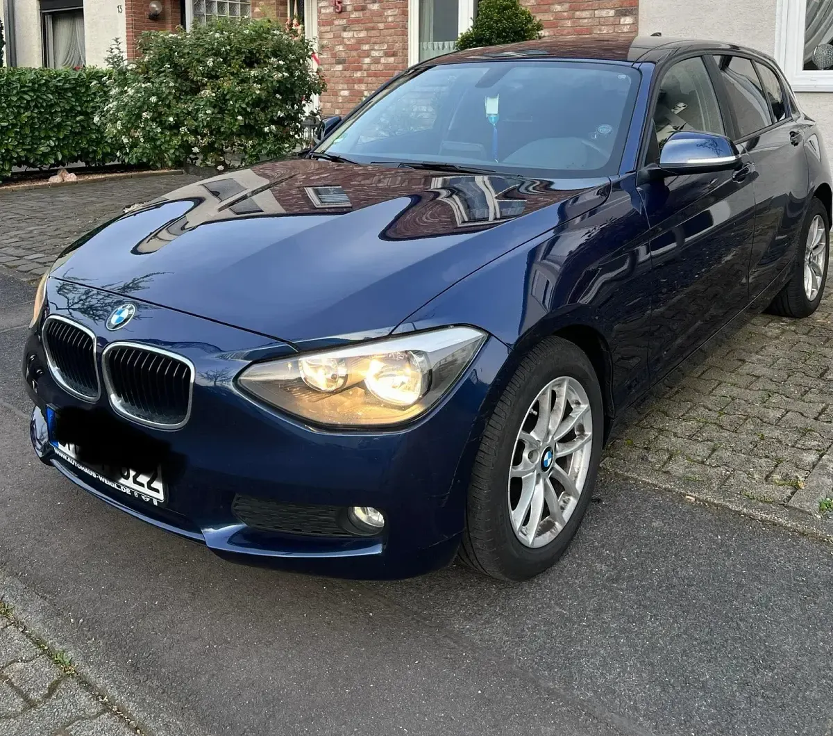 Gebraucht BMW 114 102 PS (75 kW) 2014 Blau Kleinwagen