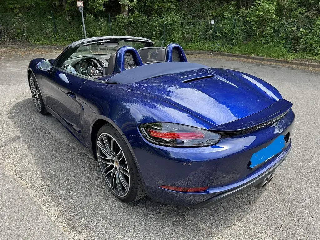 Gebraucht Porsche Boxster 299 PS (219 kW) 2023 Blau Cabrio