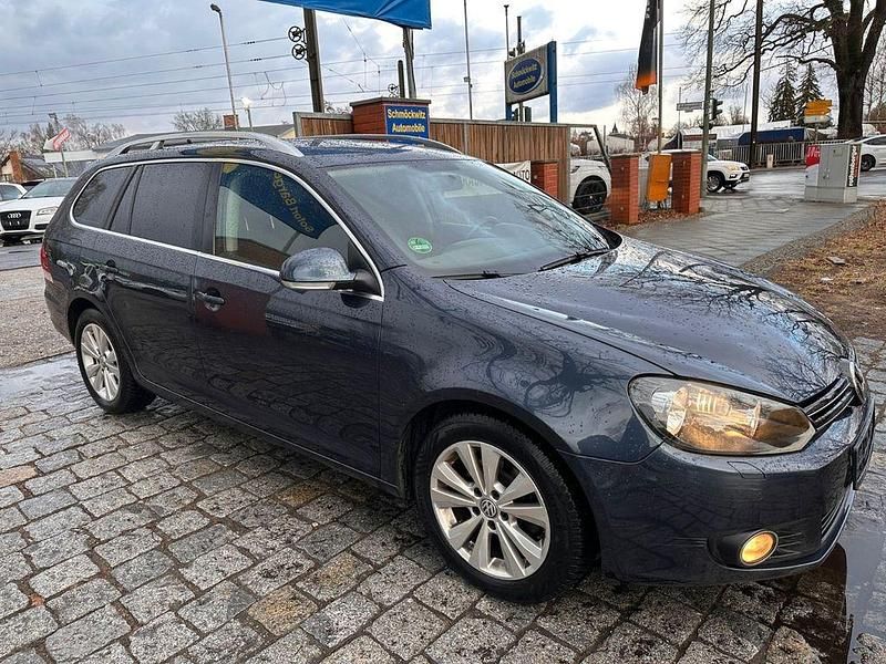 Gebraucht VW Golf VI 105 PS (77 kW) 2010 Blau Kleinwagen